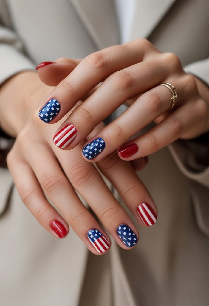 12 Easy 4th of July Nail Art