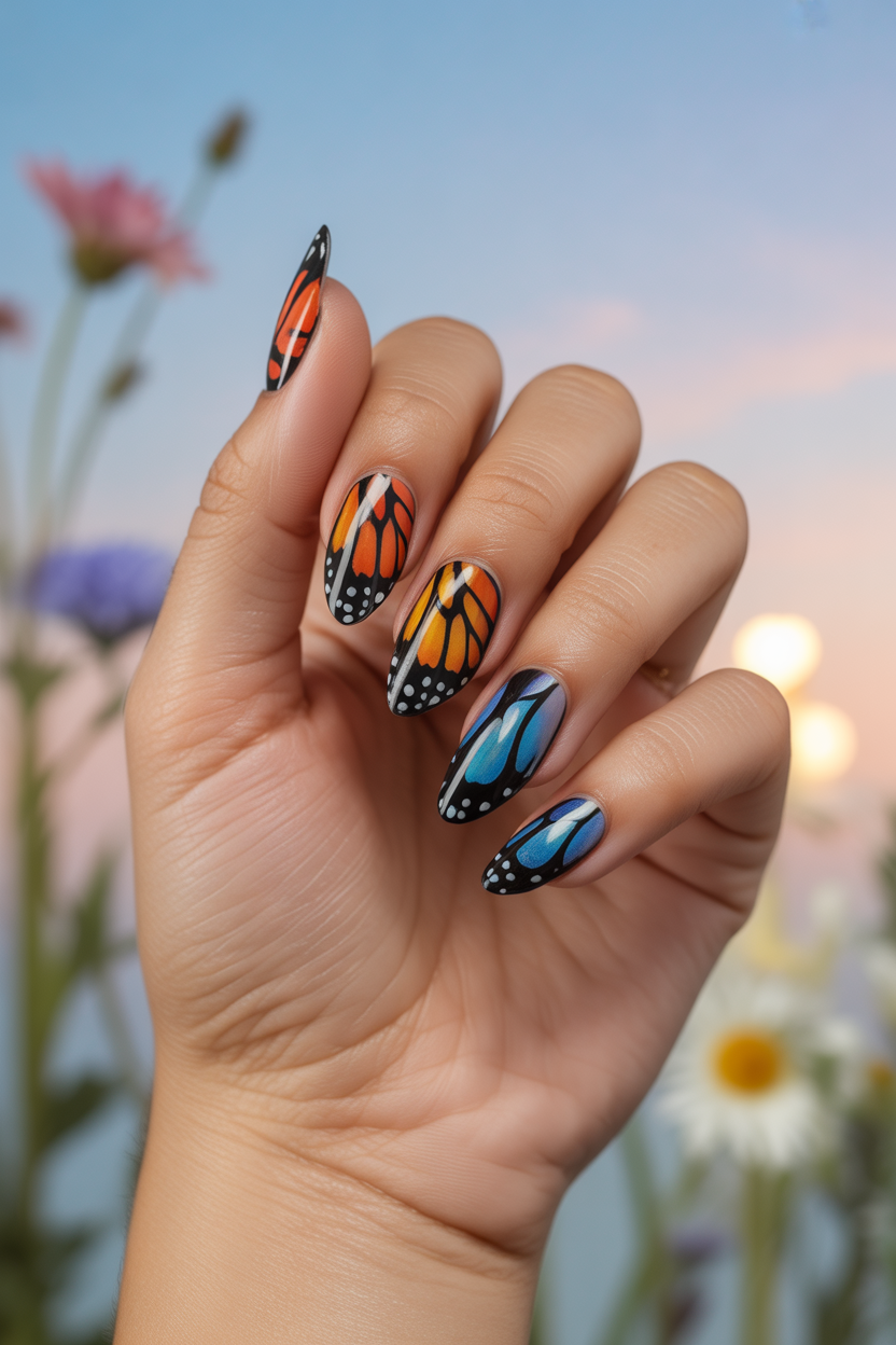 butterfly wing nail butterfly wing nail