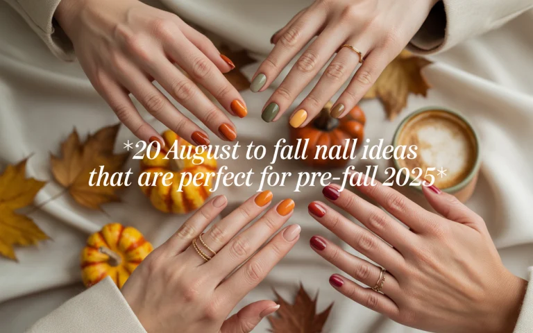 20 August to Fall Nail Ideas That Are Perfect for Pre-Fall 2025