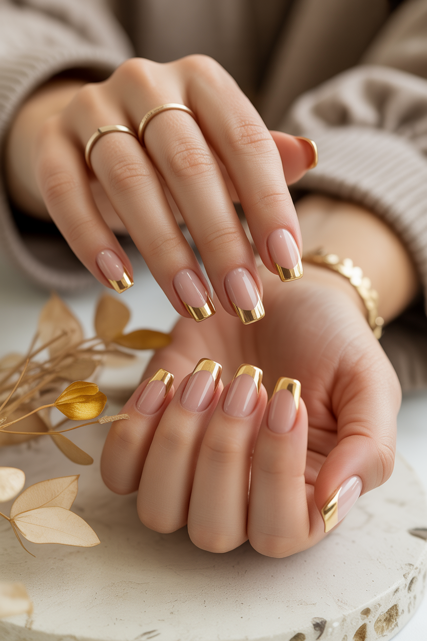 Gold-Dipped Tips