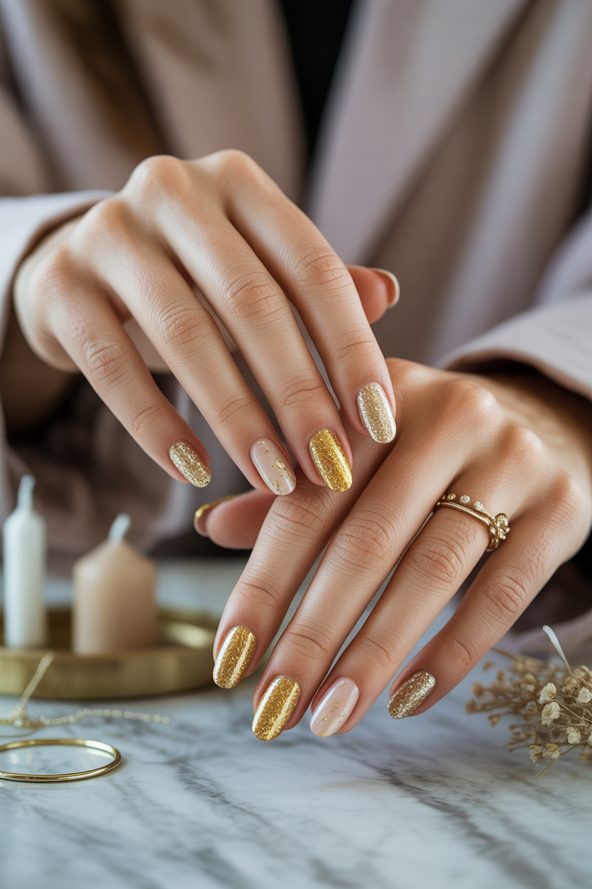 Gold Glitter Gold Glitter