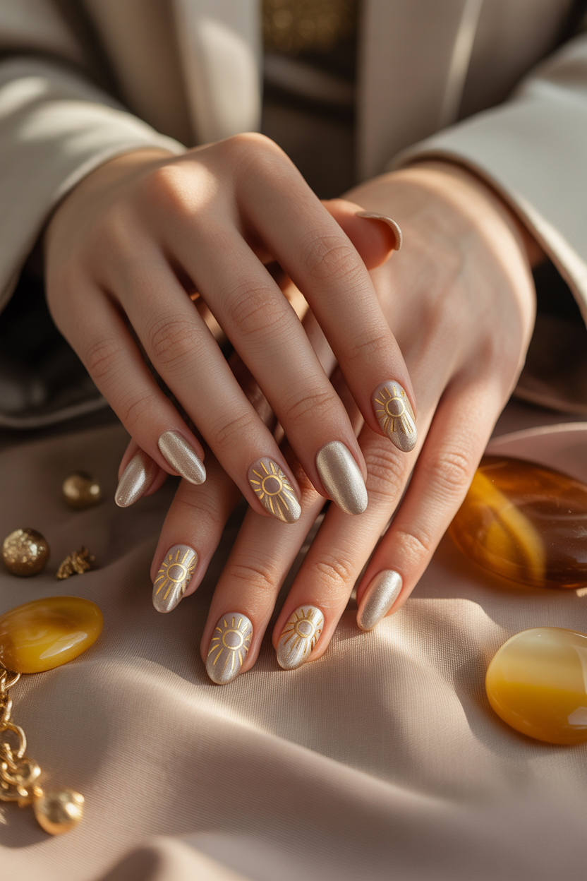 Leo Sunburst Gold