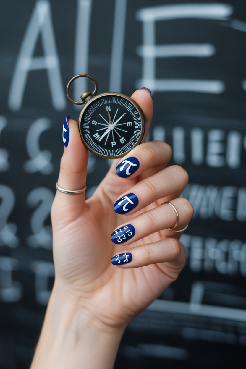 Math Pi Nails Math Pi Nails