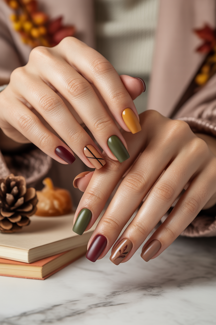 Matte with Glossy Accents Matte with Glossy Accents