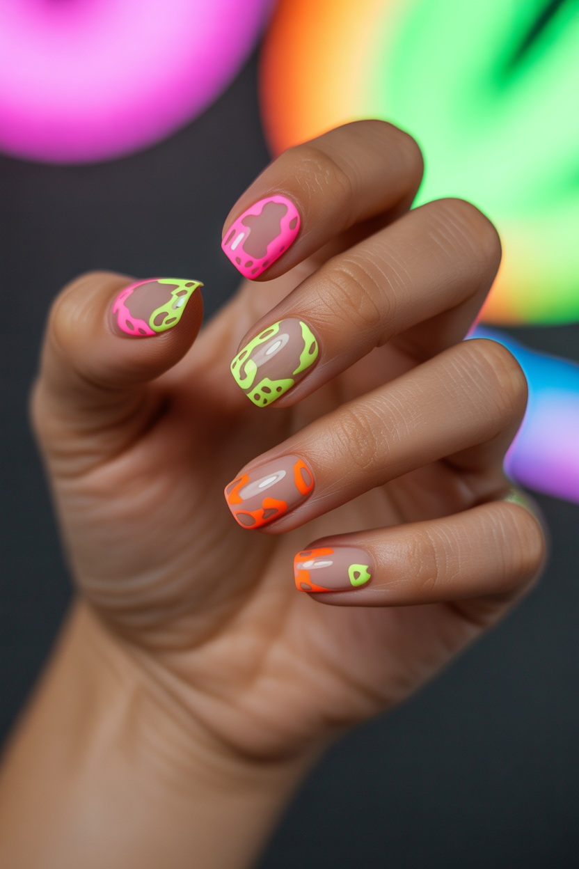 Neon Animal Print Neon Animal Print