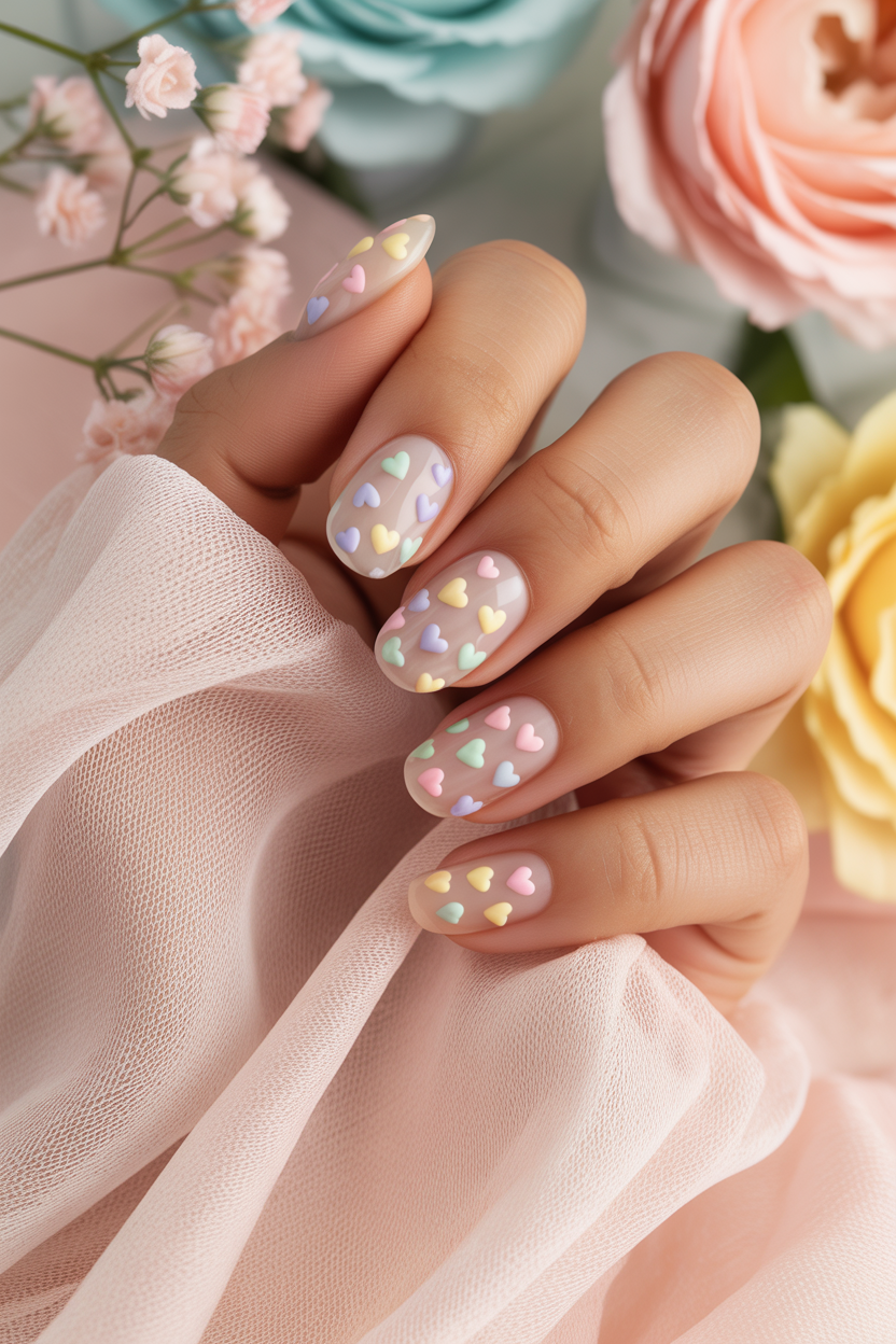 Pastel Micro Hearts Pastel Micro Hearts