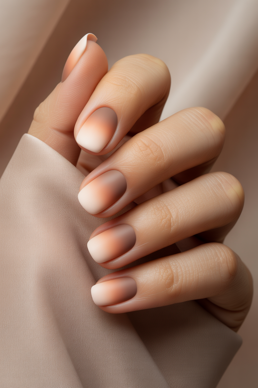 Short Matte Ombre Short Matte Ombre