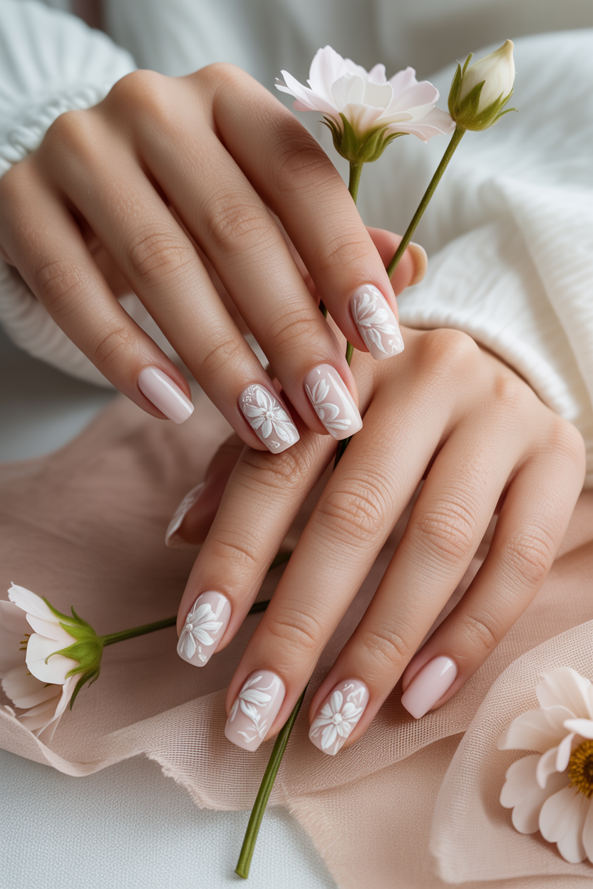 White Floral Designs White Floral Designs