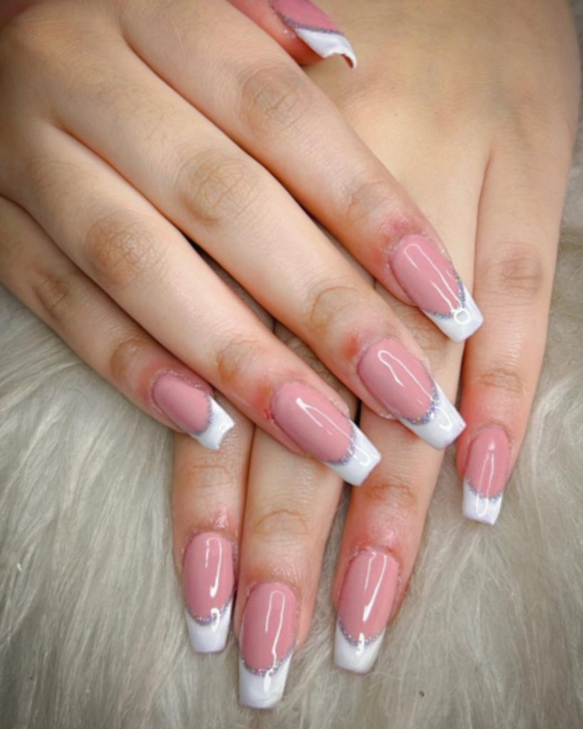 The Classic French Manicure with a Twist