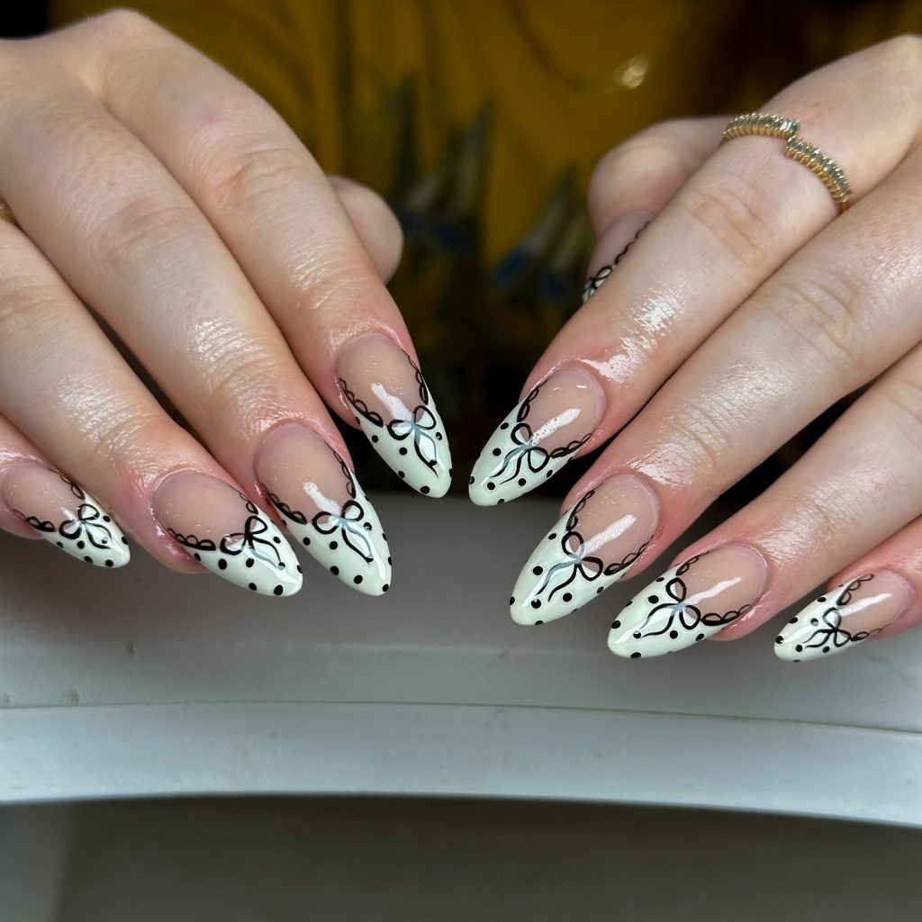Lace-Look Nail Art for Vintage Appeal