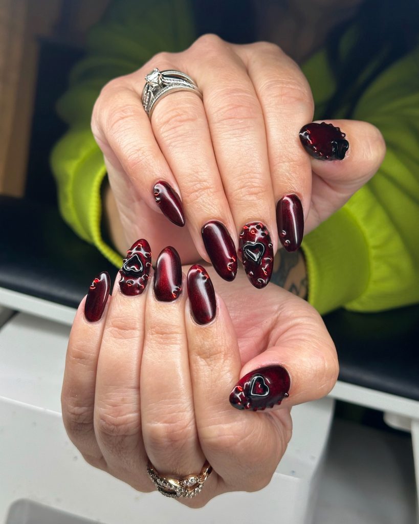 Wine Red Glam