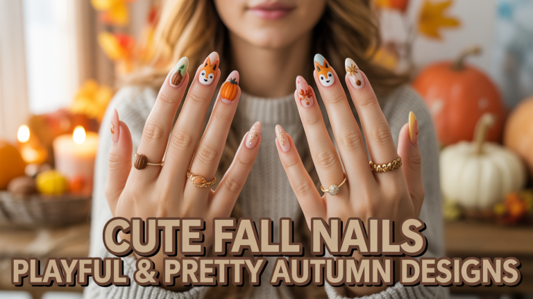 Cute fall nails