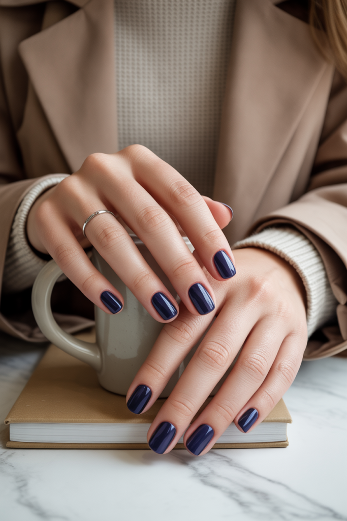 Simple Glossy Navy
