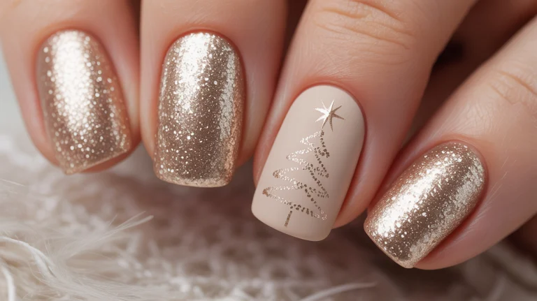 Short Nail Ideas for December